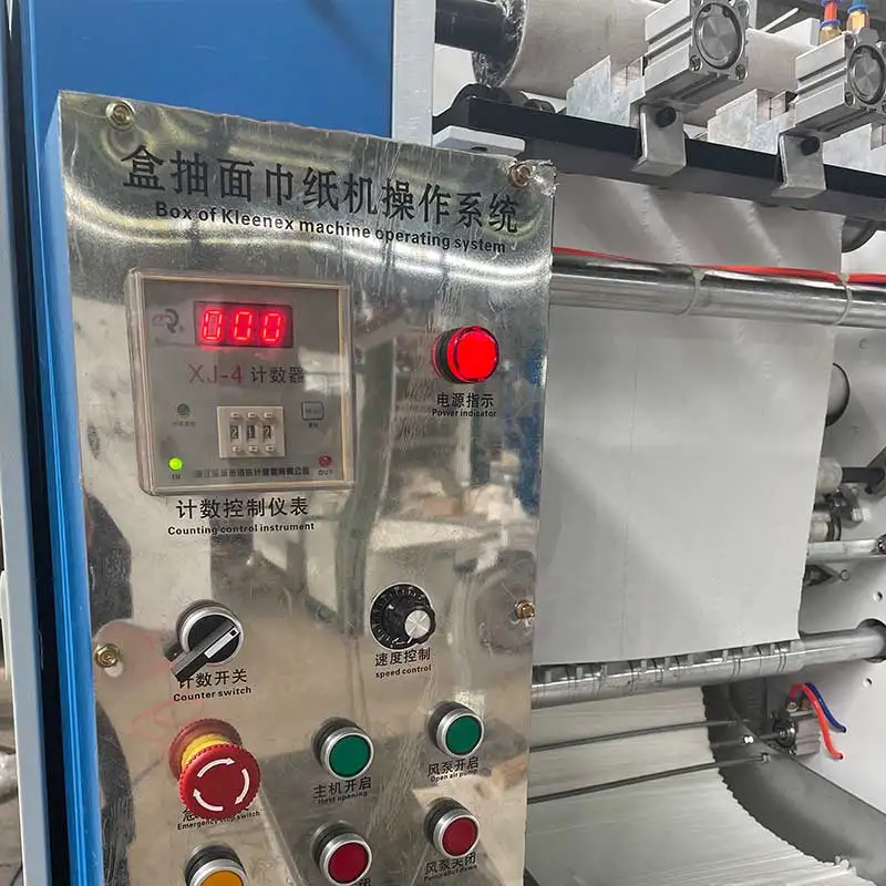 Fully Automatic Facial Tissue Machine Manufacturing Machine Facial Tissue Machine Production Line