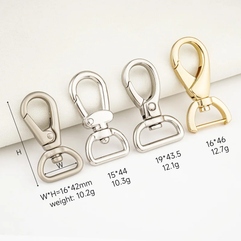 Bag Hardware Custom Snap Hook Diy Accessories 13mm Strap Purse Clasp