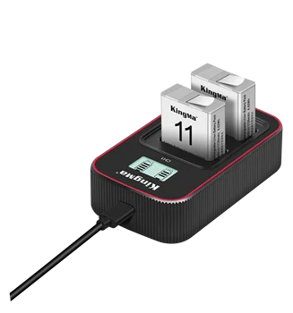 KingMa GP11 1170mah Li-ion Battery and Charger Set for GoPro Hero 9/10/11/12 Cameras Battery product image
