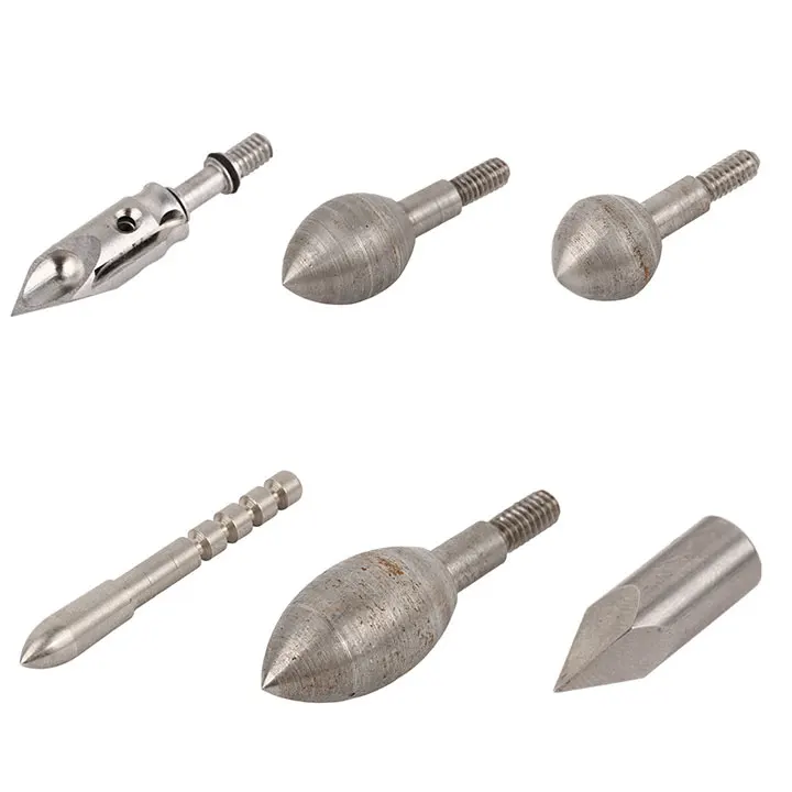 Factory Machining Archery 125grain Hunting Broahead Arrow Target Titanium Stainless Steel Arrow