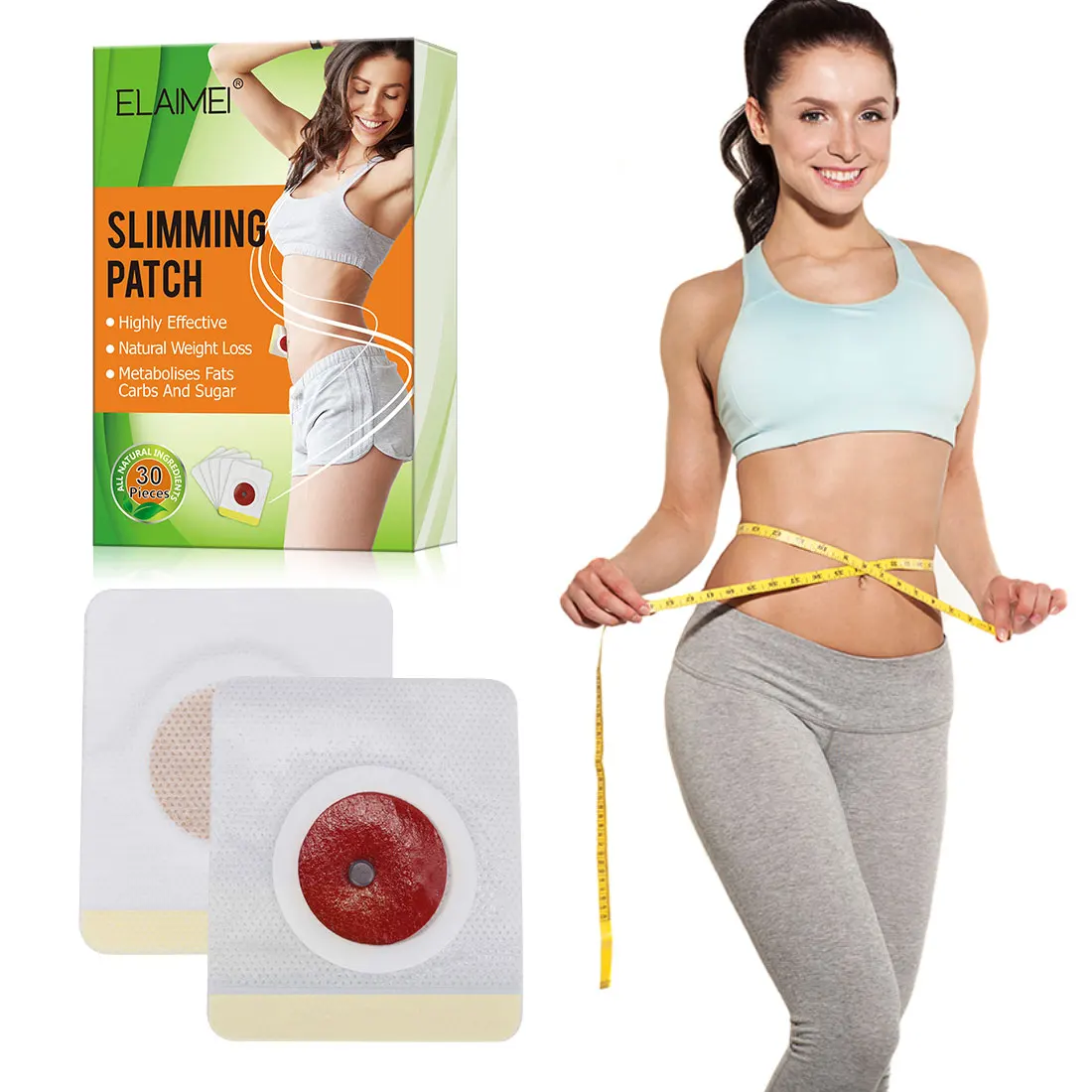 ELAIMEI Slimming Patch Effectively Slimming and Tightening the Abdomen Fast Slimming Paste