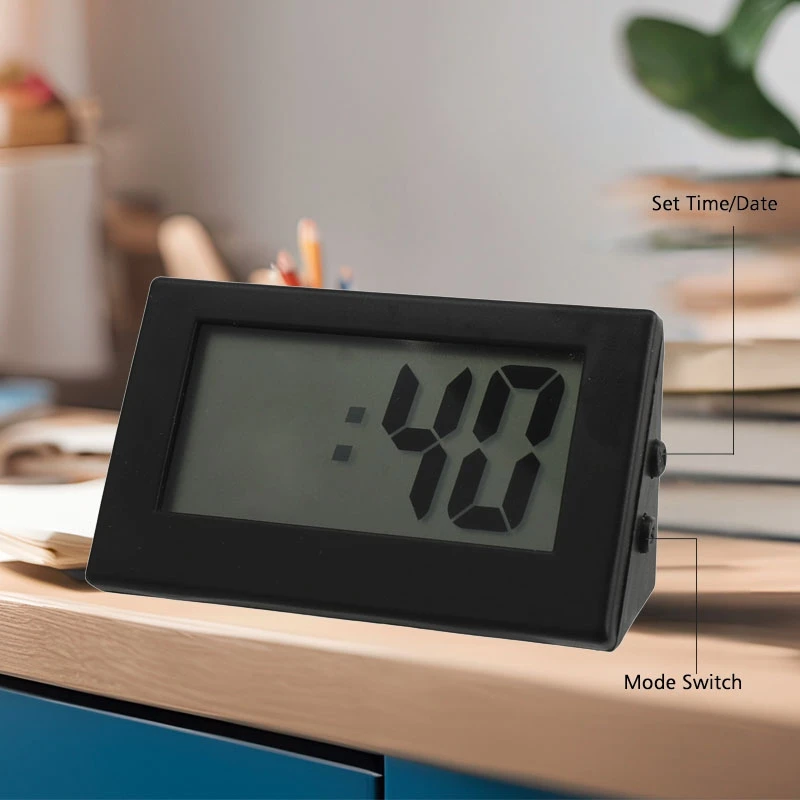 Customizable Mini Minimalist Electronic Bedside Clock Promotional Gift Cute Student Clock Small Triangle Clock