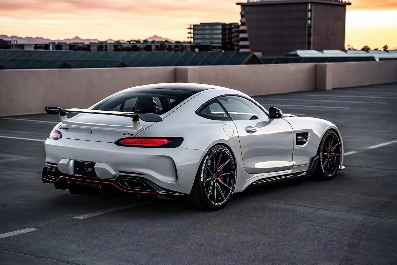 Amg Gt Body Kit Bumper Imp Style For Mercedes Benz Amg Gt Gts Gtc Coupe