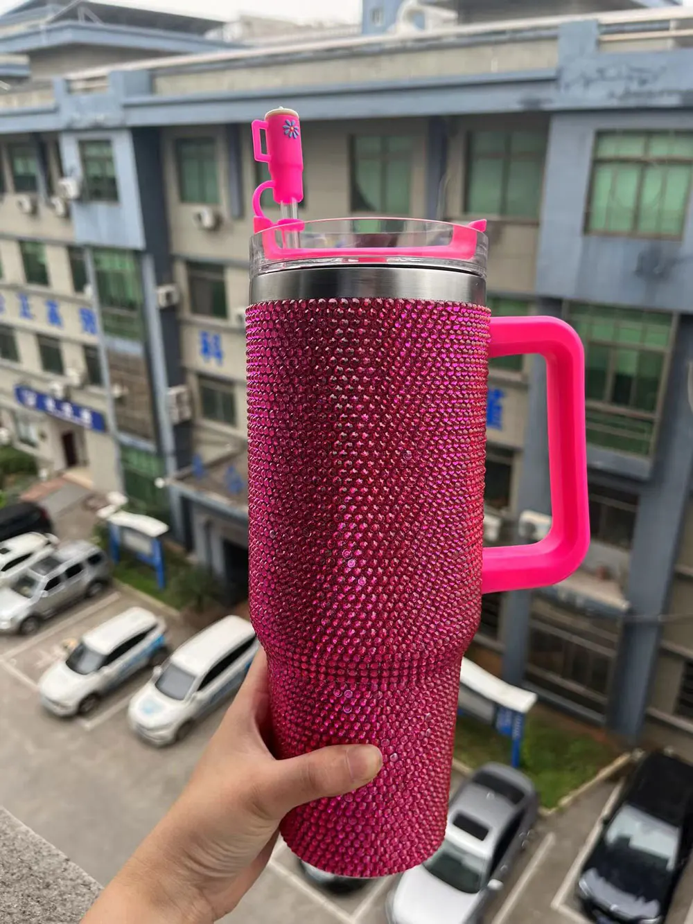 Wholesale Ready To Ship 40oz Tumbler Straw Topper Silicone Dustproof Straw  Charms Toppers For Tumblers