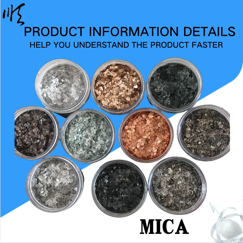 Factory Price Matte Synthetic Micas Powder Natural Mica Flakes For