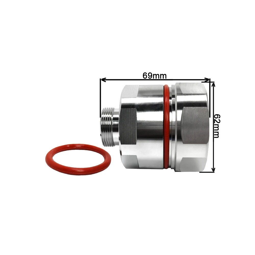7/16 DIN Female Jack Clamp RF Coaxial Connector for 1-5/8