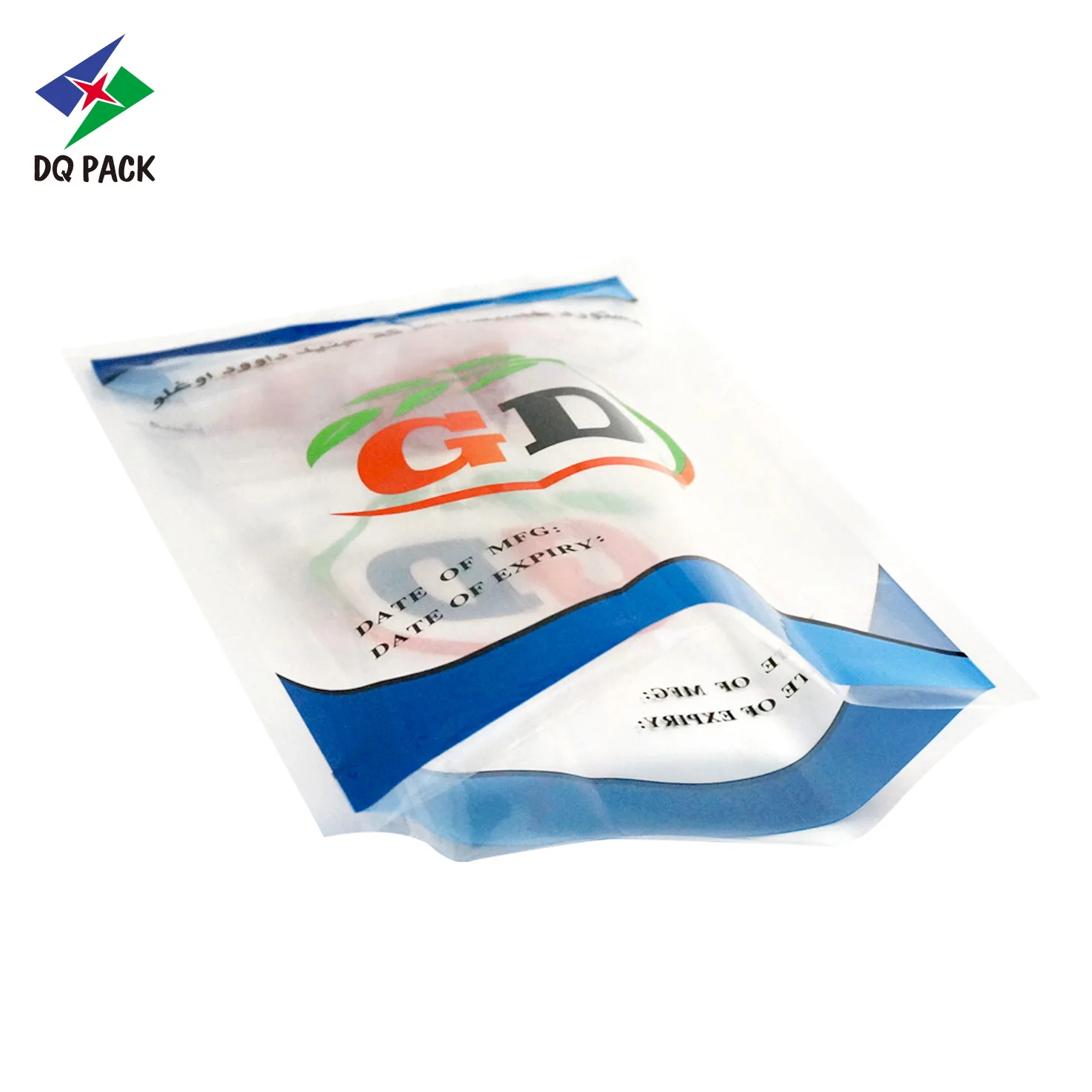 DQ PACK Flexible Food pouch Plastic Packaging Bag with zipper for food
