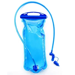FT2085 Transparent Blue 2L Running Water Drinking Bag Water Bladder 2L Quick Release Style Water Storage Bag