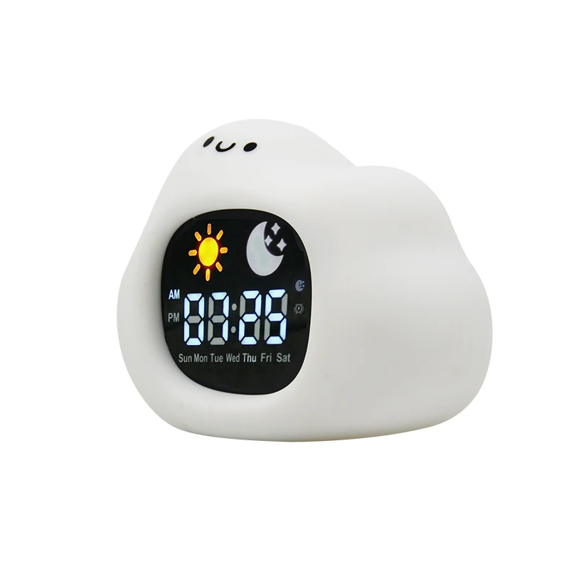 Wholesale Dementia Calendar Led Snooze Alarm Timer For Elderly Screen Mini Digital Desktop Clock