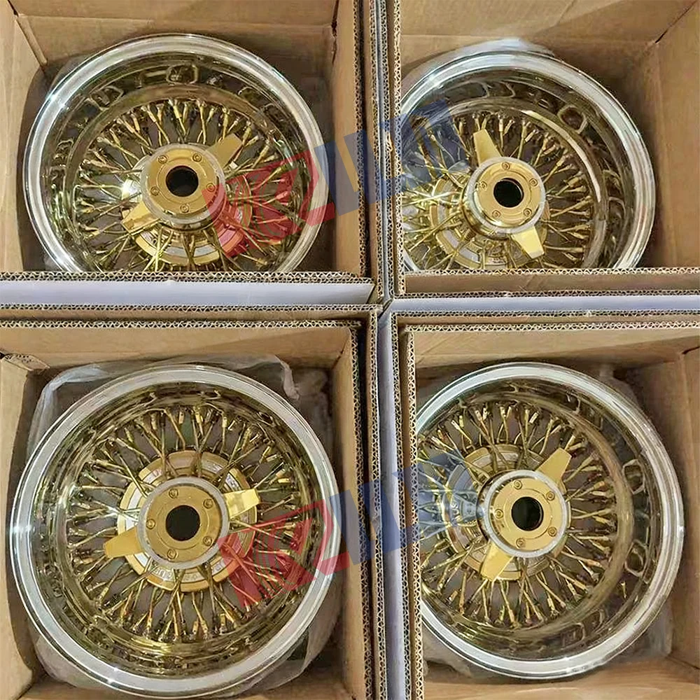 ローライダー 14x7 レブ72 クロスレーススポーク クローム ワイヤー