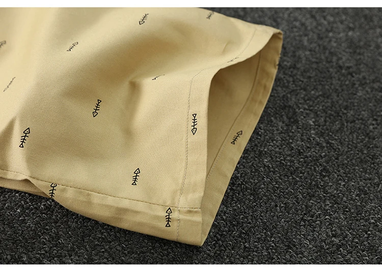 Lose abgeschnittene Shorts für Herren, lässig, locker gestrickt, gerade, Freizeithose, Baumwolle, kurze Hose, Hose, Shorts, Hose870_voghion.com
