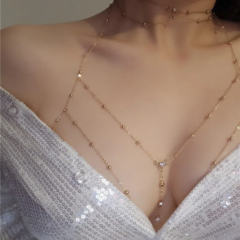 Gold Body Chain for Women