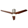 Plata + Grano de Madera Oscura