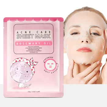 Facial Mask White Sheet Beauty Anti Wrinkle Moisturizing Vitamin C Hyaluronic Acid Face Mask