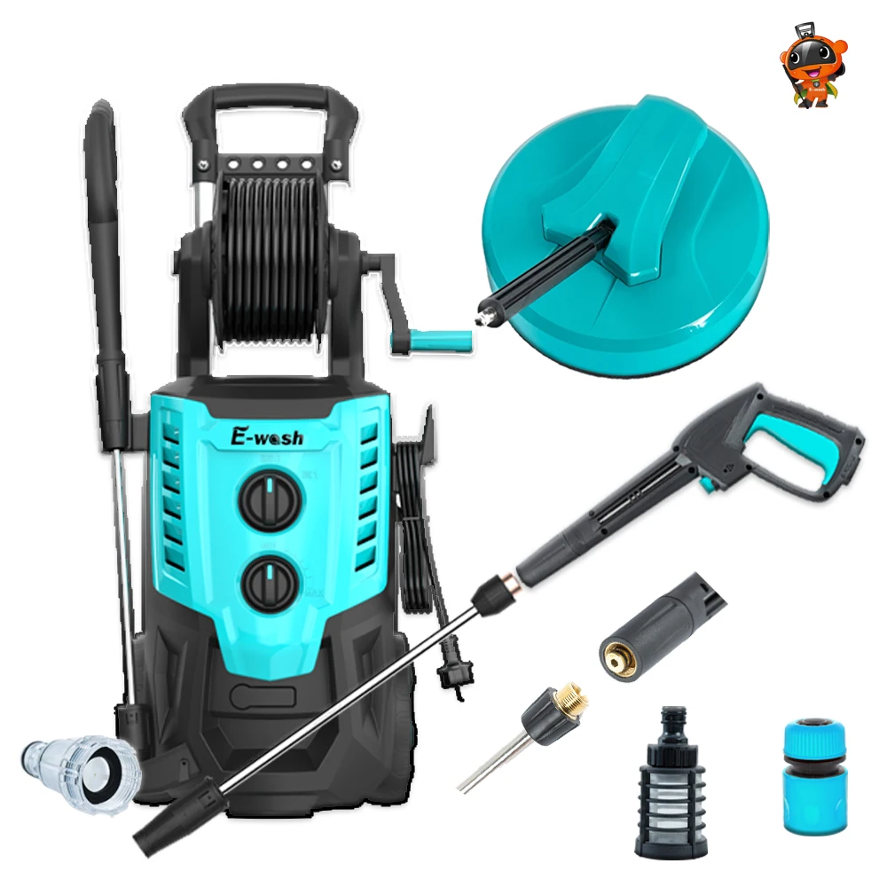 Mga Tagagawa ng Kagamitan sa Paghuhugas ng Kotse C601i-2100D na May Hose Reel 170 Bar Pressure Washer Makapangyarihang Hugasan ng Kotse