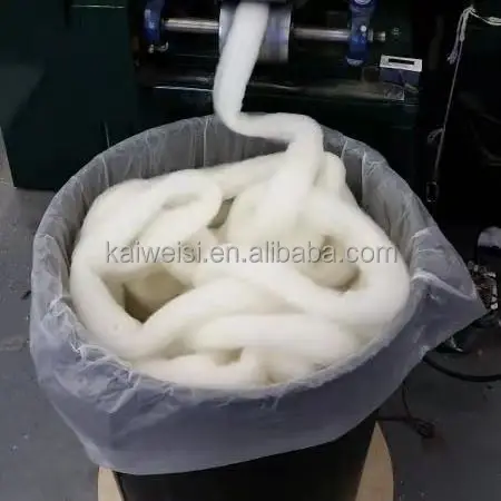 New Design Small Machine Mini Worsted Yarn Fiber Wool Web Sliver Comber Fabric Wool Carding Combing Machine