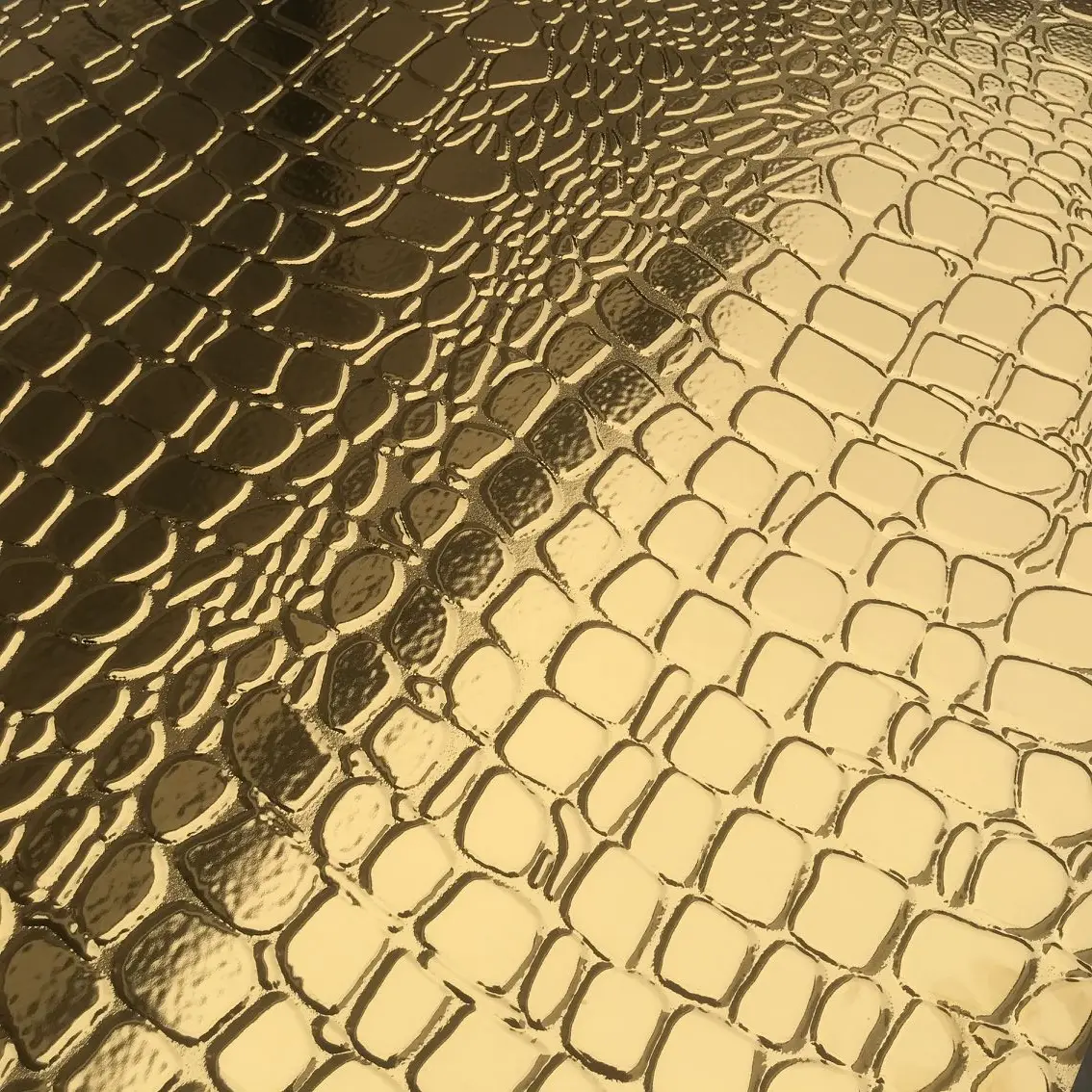 Springletile Luxury Tile Project Design House Solutions 3d Gold crocodile Leather Porcelain Grade Premium Tiles in Turkey