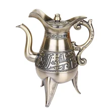 White Wine Pot Retro Metal Bronze Household Sake Pot Ornaments Tea Pots & Kettles