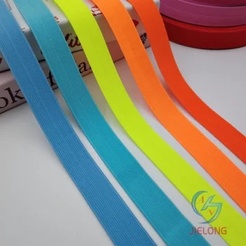 Designer Custom Knitted Elastic Band Webbing Strap 22mm Width High Elasticity Sewing Soft Strap for Clothing and Decoration