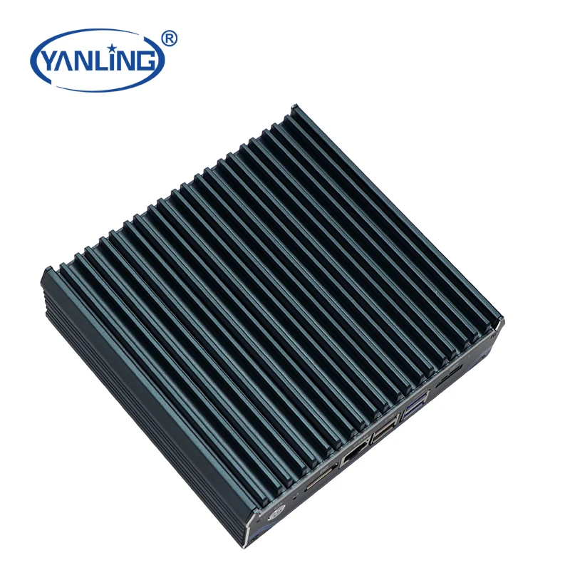 Small PC N100 Quad Core Processor 4 Lan Firewall and VPN Appliances for Industrial Automation