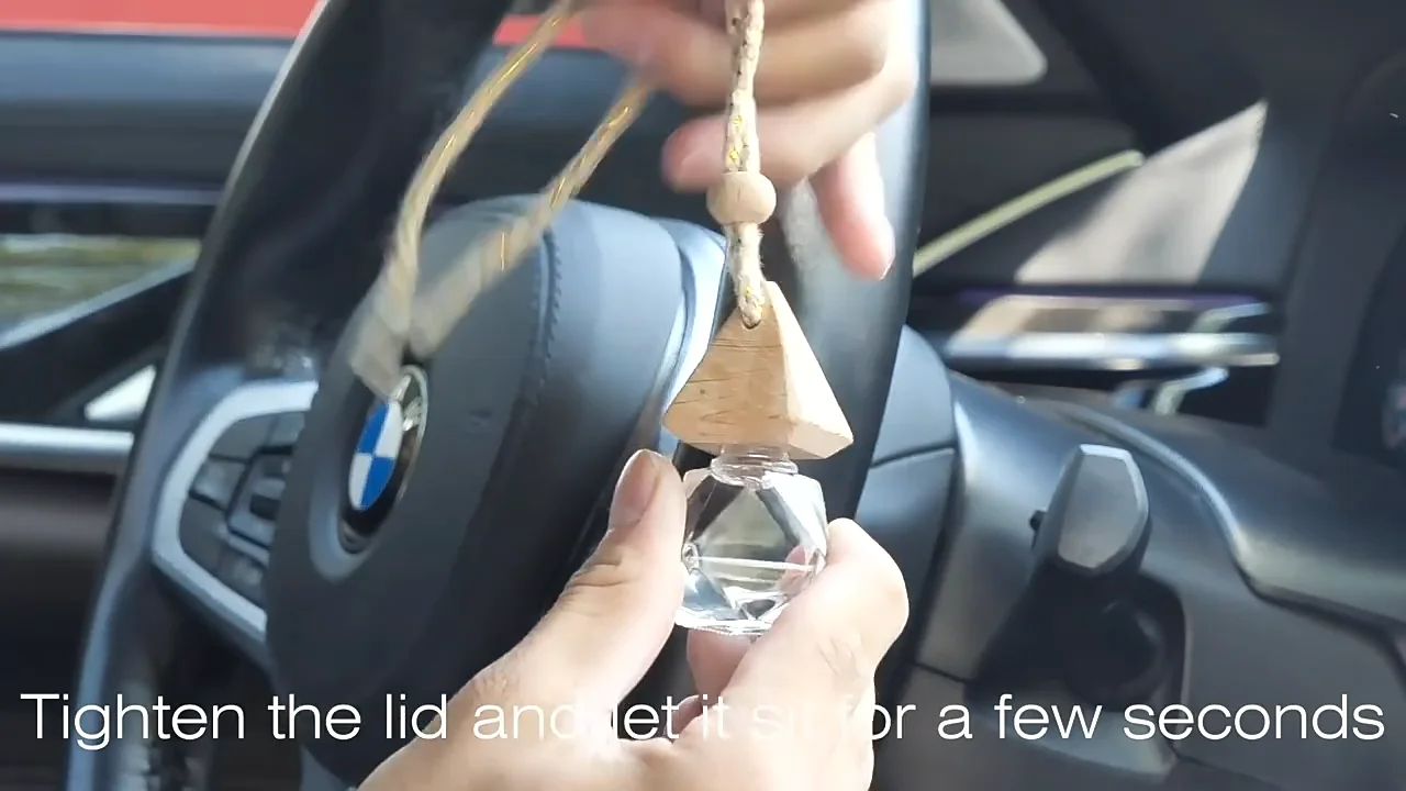 Auto Zubehor Car Air Freshener Perfume Bottle Diffuser Hanging Japan