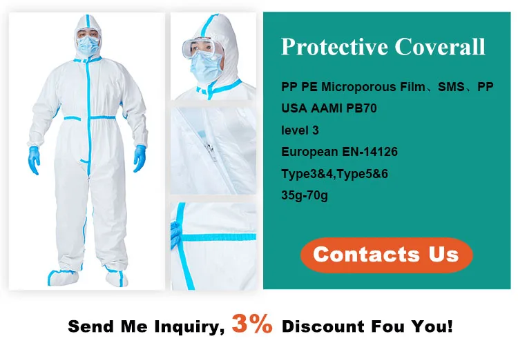 Rhycomme medical consumables disposable hospital uniform surgical gown