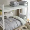 Light grey and light green