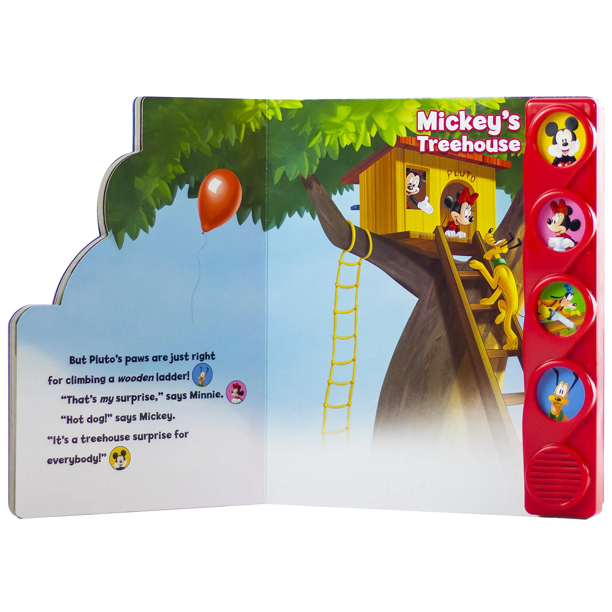 Factory Custom 4-Button English Activity Book for Kids Cartoon Figure Book Sound Printed Offset Hard Cover Made Cardboard Paper
