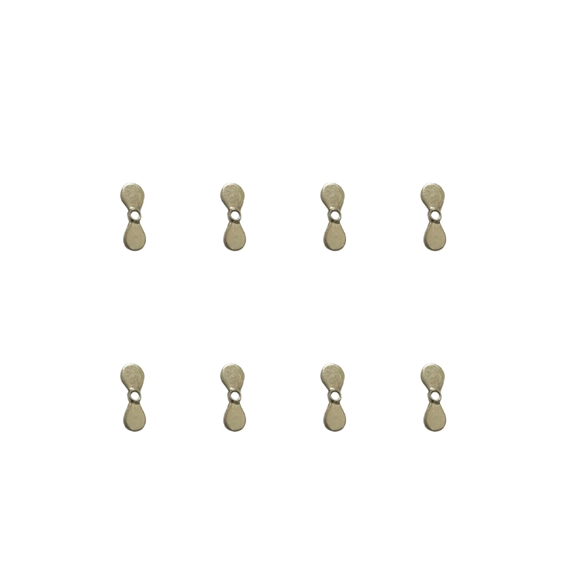 SUPERIORFISHING Spinner Bait Small Propeller Spin Blades Stainless Steel Fishing Lure Accessories HY26