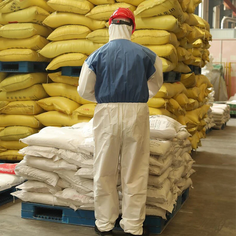 Type5B 6B Anti Static Paint Spray Safety Workwear Anti Radiation Suit Disposable Polypropylene Coveralls