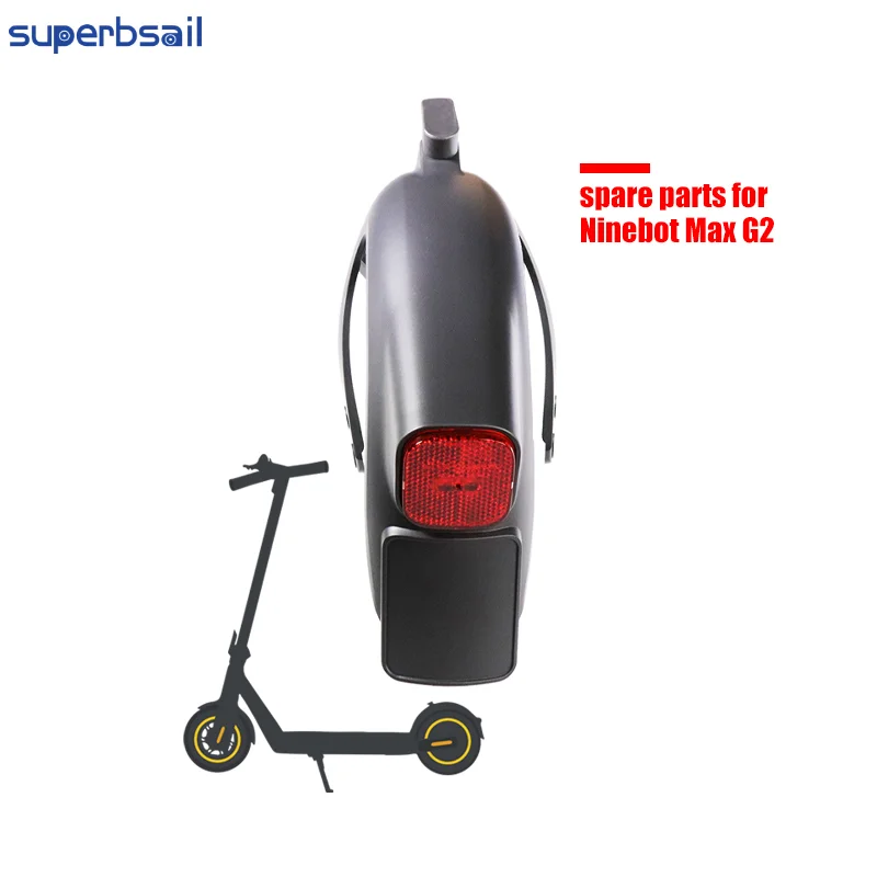 Superbsail Original Rear Fender For Ninebot Max G2 Electric Scooter Splash Guard Protect Rear Mudguard Replacement Accessories manufacture