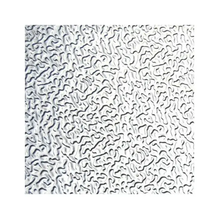 Cheap Price Stucco Embossed Aluminum Cladding Sheet 1050 3003 5052 1060 1070 Orange Peel Pattern Aluminum Plate for Refrigerator