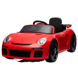 Wholesale Sports Ruf GT3 Licensed Kids Electric Ride-on Cars Remote Control Wheels on Car Toys