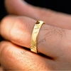 10k yellow gold men's ring