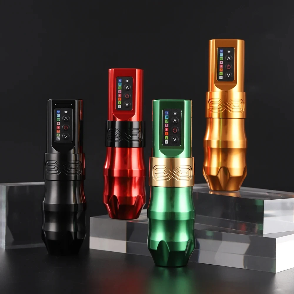 XNET E X O 4.0mm Stroke Electric Tattoo Gun - Wireless Power