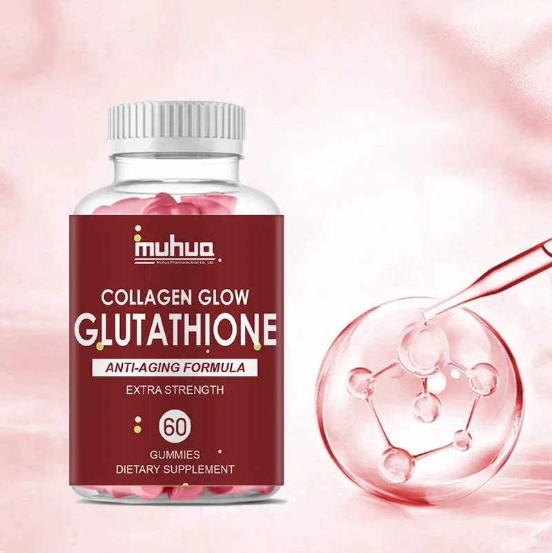 Wholesale and OEM Processing at the Source Factory to Support Immune and  Antioxidant Skin Whitening, Glutathione Gummies