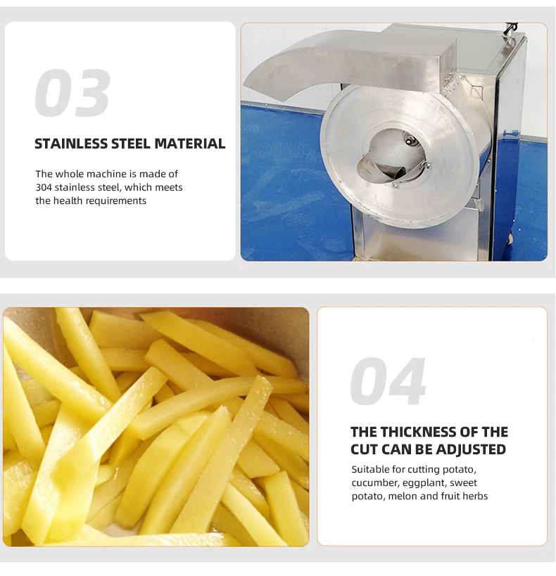 Top List Kitchen Tools Electric Commercial Gadgets Potato Cutter Chili