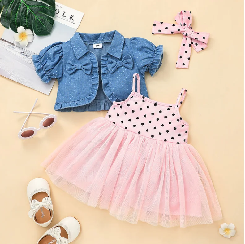Baby Girl Skirt And Top Boutique Toddler Applique Outfits Kids Little