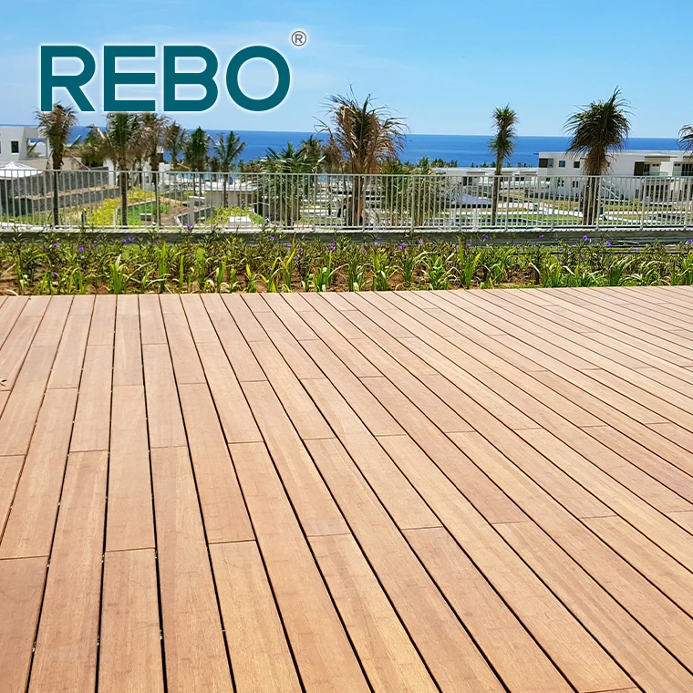 Strand Woven Bamboo Lumber for Bridege Outdoor Decking