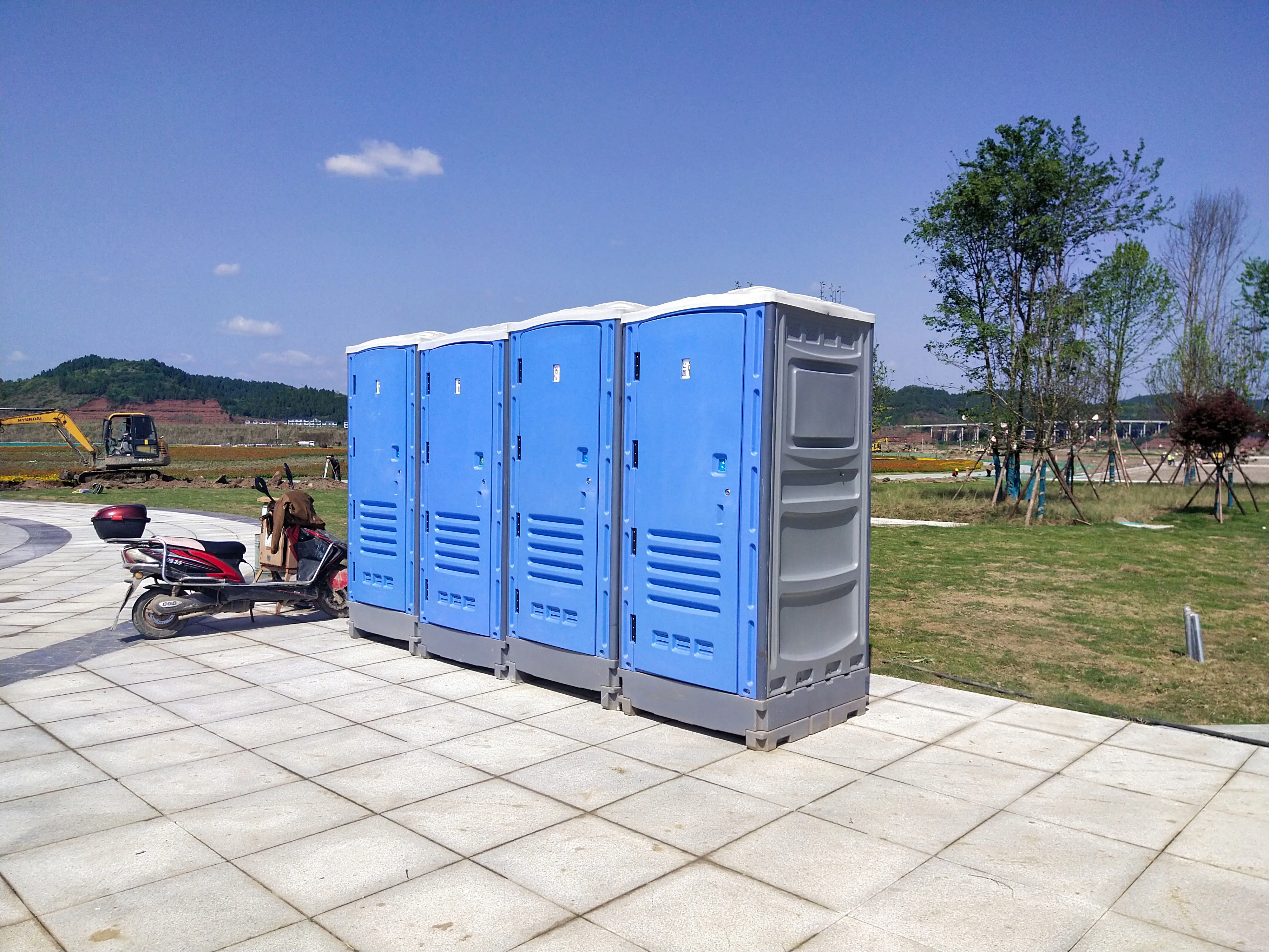 Wholesale Prefab Public Outdoor Luxury Portable Event Mobile Toilet