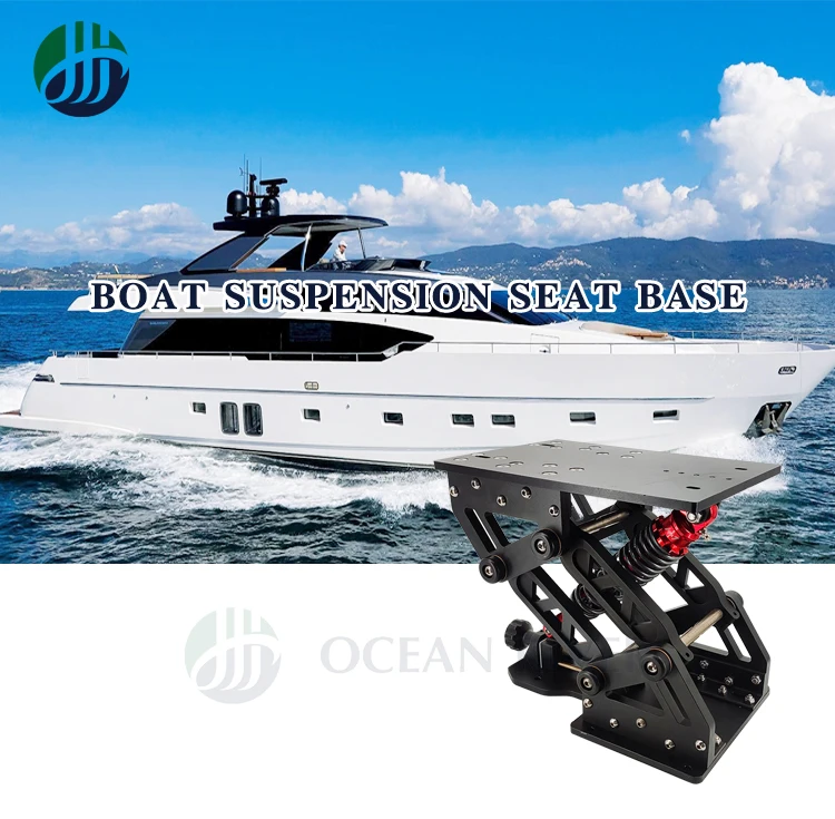 Ocean River Stainless Steel Marine Damping Shockwave Seat Base Aluminum