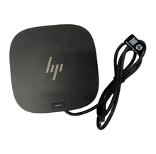 5TW10AA for HP Docking Station Laptop Bundle with Dual Monitor and Charging Bundle with 120W Adapter HDMI Cable DP Port