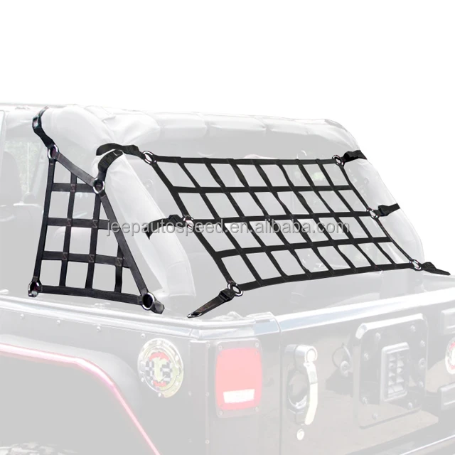 Cargo Net For Jeep Wrangler Jk,4door (2pcs Rear Side Bars +1pcs Rear+1pcs  Top) - Buy Cargo Net,Cargo Net For Jeep Wrangler Jk,Cargo Net For Jeep  Wrangler Jk 4 Door Product on 