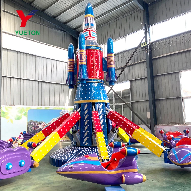 Self Control Airplane: Fun Fair Outdoor Ride for Kids & Adults