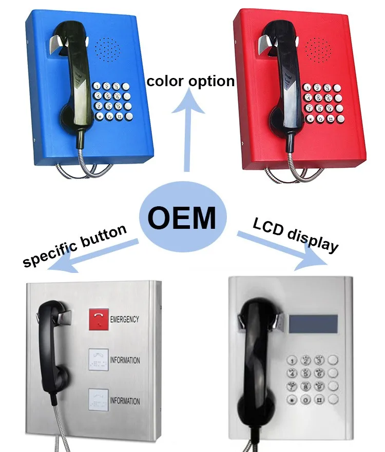Dispatching System Intercom Ip Phone Water Proof Wifi Sip Phone Voip Telephone Iphone Water Proof Mobile Phone Ips 68 18 Months