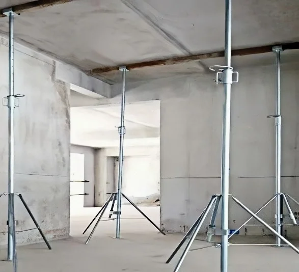 High Load Capacity Adjustable Shoring Props Galvanized Scaffolding Prop Jack for Building Construction