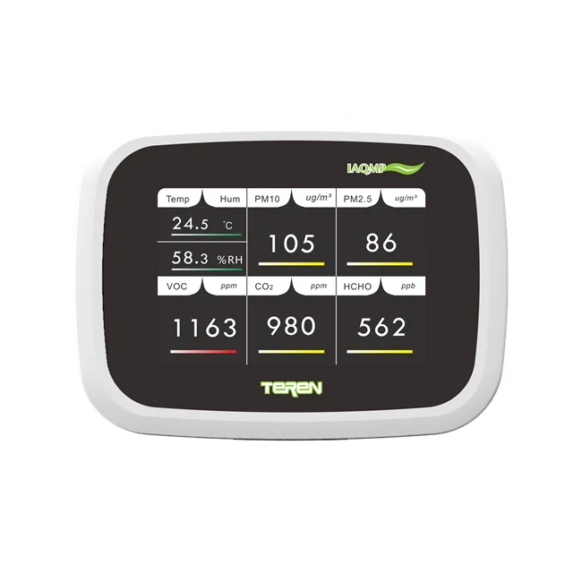 HVAC Test Instruments - Multi-Function Indoor Air Quality Detector
