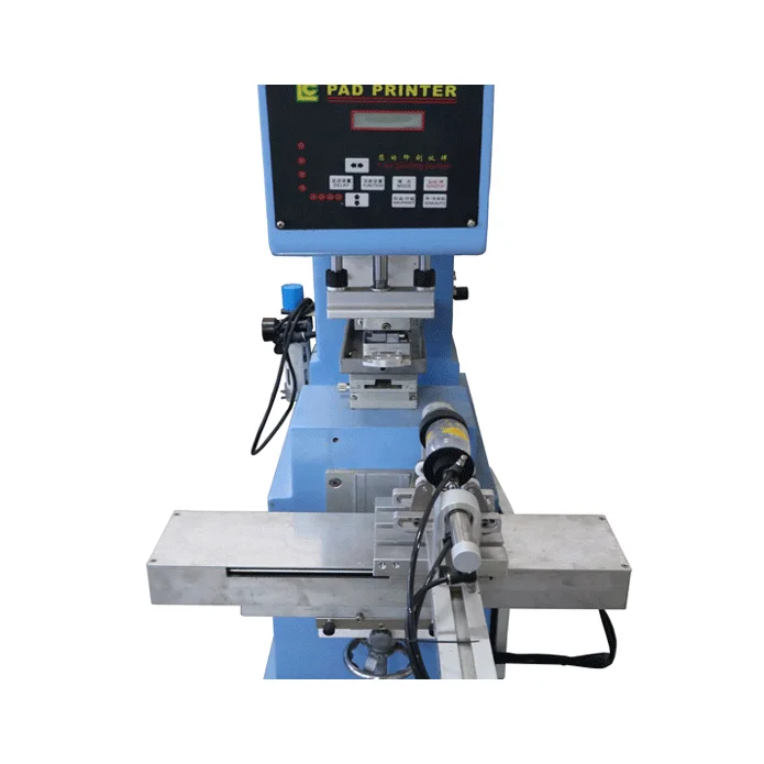 High Precision Single Color Semi-automatic Pad Printer Engine Grade Single LED Bulb  Paper Label Core Pump New Condition