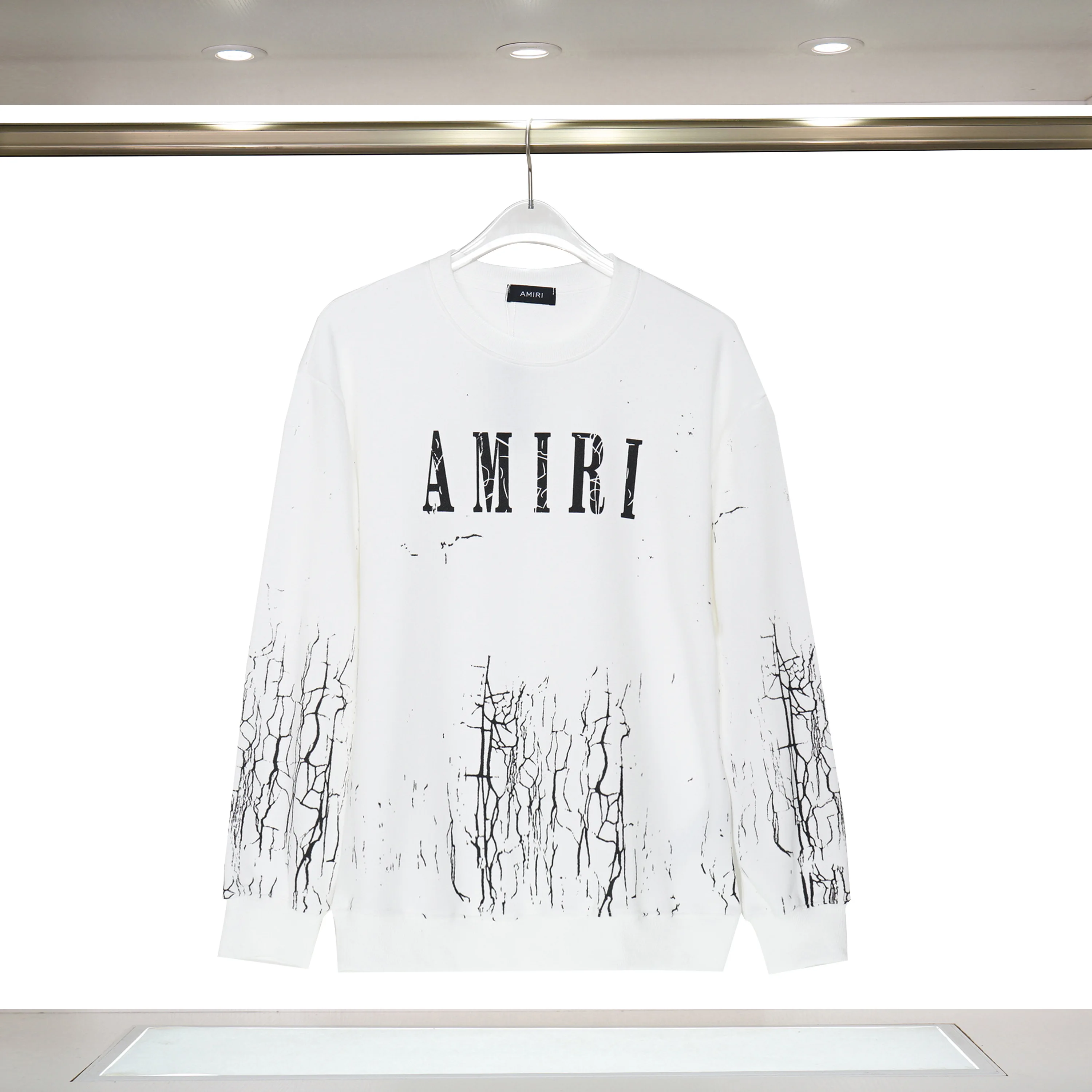 Amiry Fashion Luxury Brand Designer Letter Logo Printed Long Sleeve ...