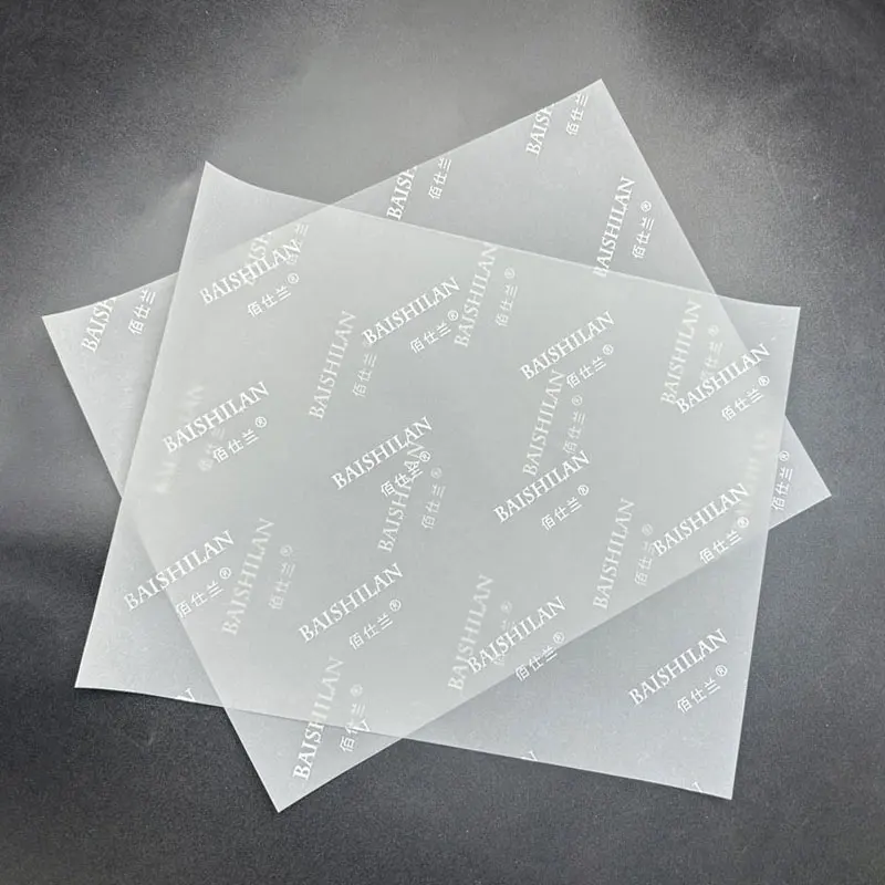 Alibaba.com: Low MOQ, custom white vellum paper with silver logo ...